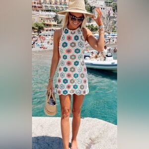 Show Me Your MuMu Happy Halter Mini Dress